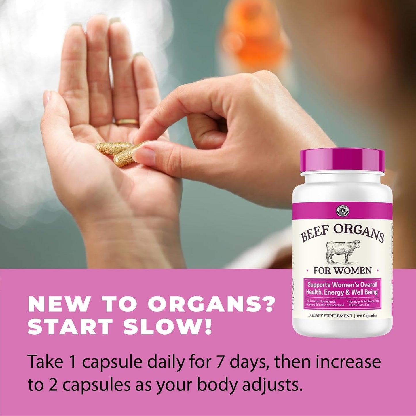 Beef Organ Supplement for Women